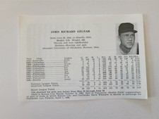 John Gelnar Vancouver Mounties 1970 Sporting News Panel