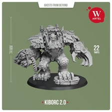 Artel W- Kiborc 2.0 Ork Meganobz Beastboss Ghazghkull Mozrog Warboss Mega Armour