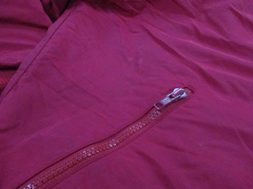 Vintage LL Bean Jacket Adult XL Red Warm Up Hiking Outdoors Fleece Lined Womens - Picture 8 of 12