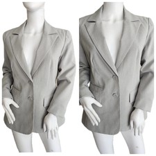 Laura Scott Grey Blazer Uk 10 Immaculate