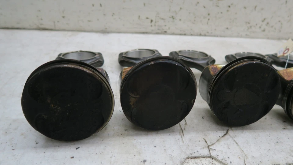 Chrysler 300 2011-2014 OEM 3,6 L motor pistones con juego de 6 barras de conexión Foto 3 de 4