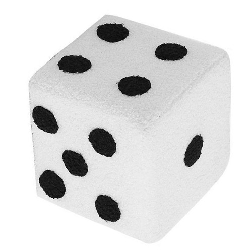 (29x29x25cm) Shoes Stool Smooth Touch Dice Design Foot Stool Soft - Picture 10 of 12