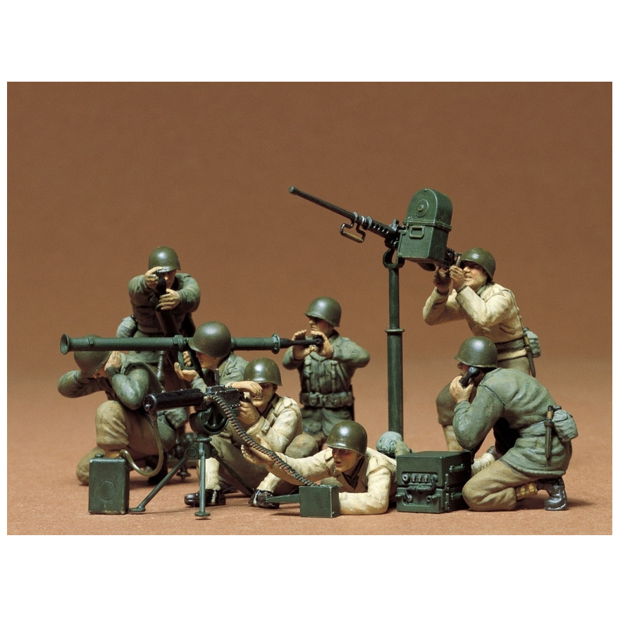 Tamiya 35086 US Gun & Mortar Team Set 1:35 Scale Kit