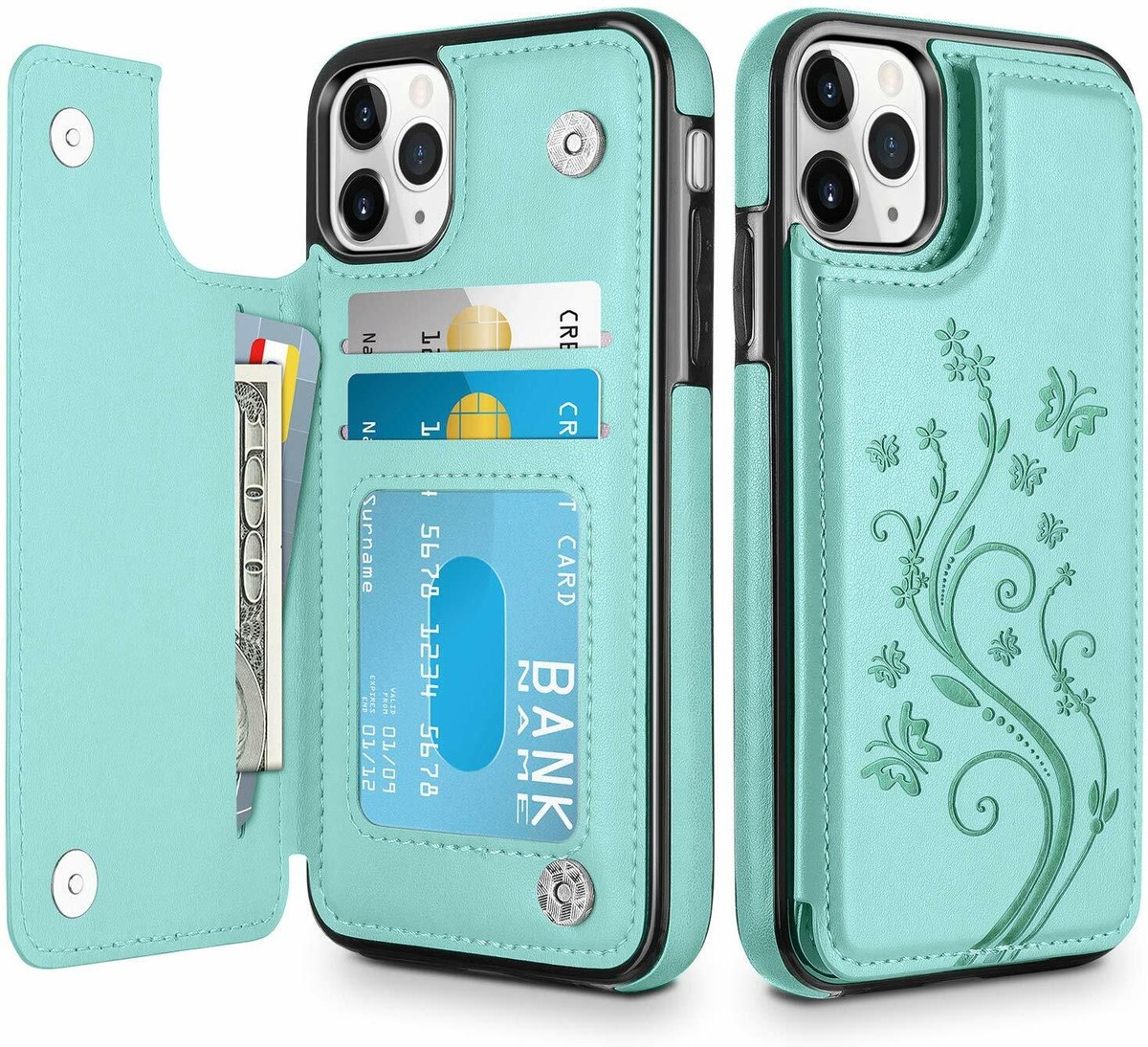 Card Holder Flip Cover Iphone 12 Iphone 12 Wallet Case Apple