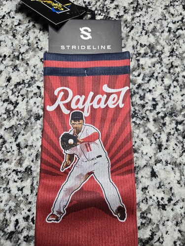 Rafael Devers Boston Red Sox MLBPA Men's Strideline Crew Socks: M/L 8-12 - Picture 3 of 6