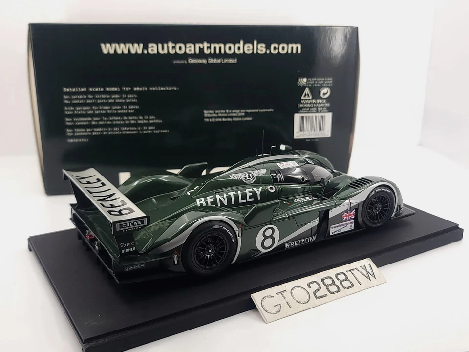 AUTOart escala 1:18 Bentley Speed 8 Nº8- 2003 Le Mans 24 horas 2ª posición / 80354 Foto 3 de 4