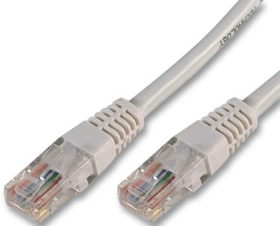 49,21 Fuß, 15 m, RJ45 STECKER AUF STECKER CAT5E UTP ETHERNET PATCHKABEL, W FÜR PRO SIGNAL