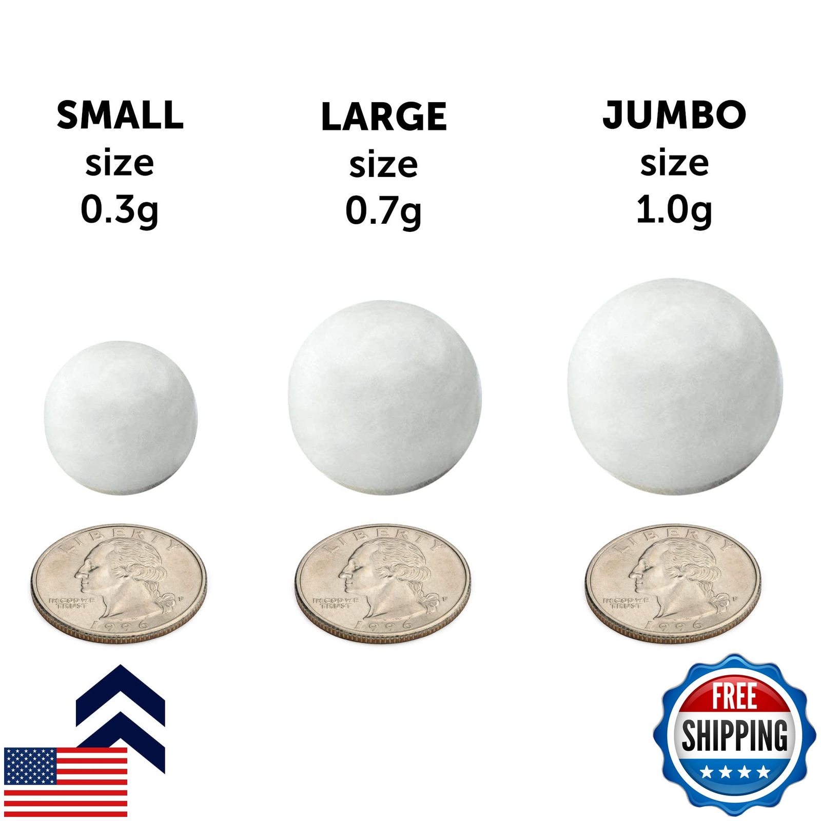 DecorRack 600 ct Small Cotton Balls, 100% Pure Natural Cotton, for Make-Up, N