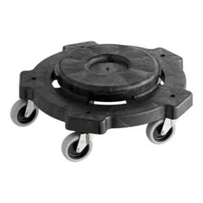 Lavex Janitorial Gray Trash Can Dolly 274TCDOLLY *
