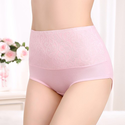 Women Briefs Underwear Cotton High Waist Tummy Control Panties Ladies Knickers❤ - Picture 23 of 23
