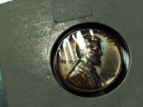 Mint Error Coin Lincoln Wheat 1c One Cent 1956 DDO - Picture 14 of 17