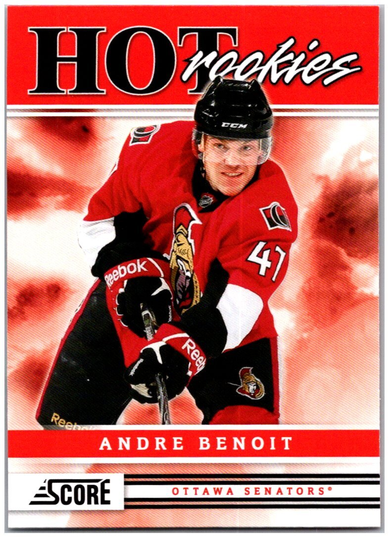 2011-12 Panini Score #525 Andre Benoit - Hot Rookies RC FREE SHIPPING!