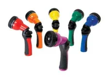 Dramm Die-Cast Zinc Revolution 9-Pattern Adjustable Hose Nozzle Assorted Colors