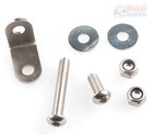 Lextek Universal Motorcycle Motorbike Scooter Foot Peg Exhaust Hanging Bracket