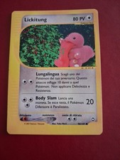 Lotto Carte Pokemon Lickitung 90/147 Aquapolis Reverse Ita Comune