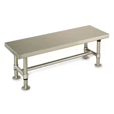 Metro Gb1648s Cleanroom Gowning Bench, 48 In