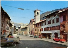 TOLMEZZO UDINE Piazza Mazzini Carnia auto vespa furgone insegna sali tabacchi