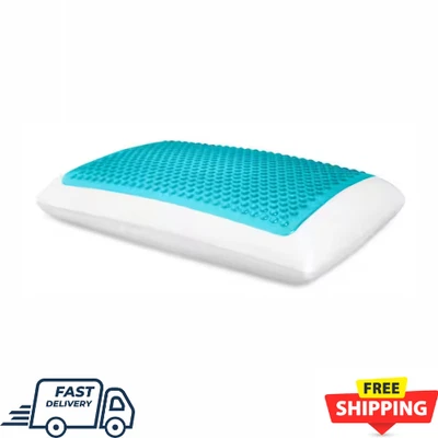 BRANDED Cooling Gel Memory Foam Standard Pillow