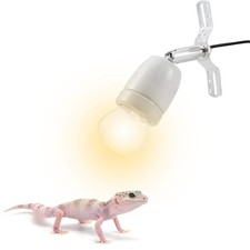 Reptile Lamp Socket, Adjustable Heat Light Holder, Habitat Heater, 360  22