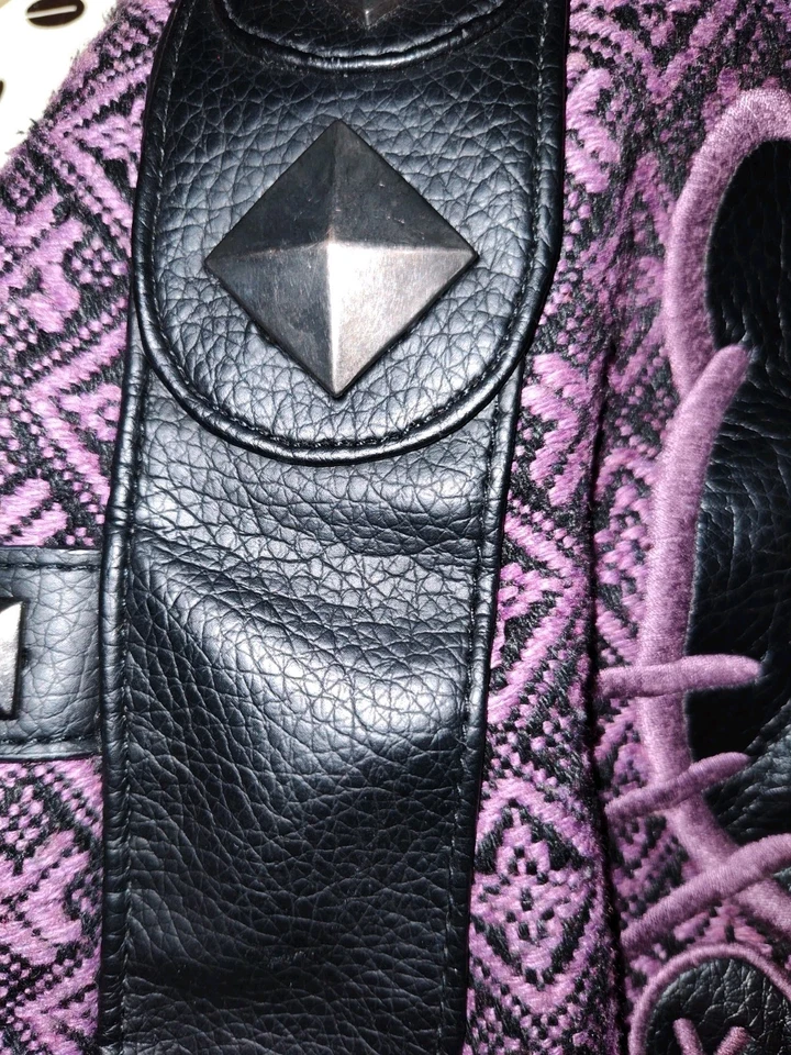 Loungefly Hello Kitty Purple Black Bag - Image 4 of 4