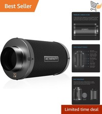 Air Carbon Filter 4-inch Australian Charcoal Inline Odor Control For Grow Rooms Air Carbon Filter 4-inch Australian Charcoal Inline Odor Control For Grow Rooms