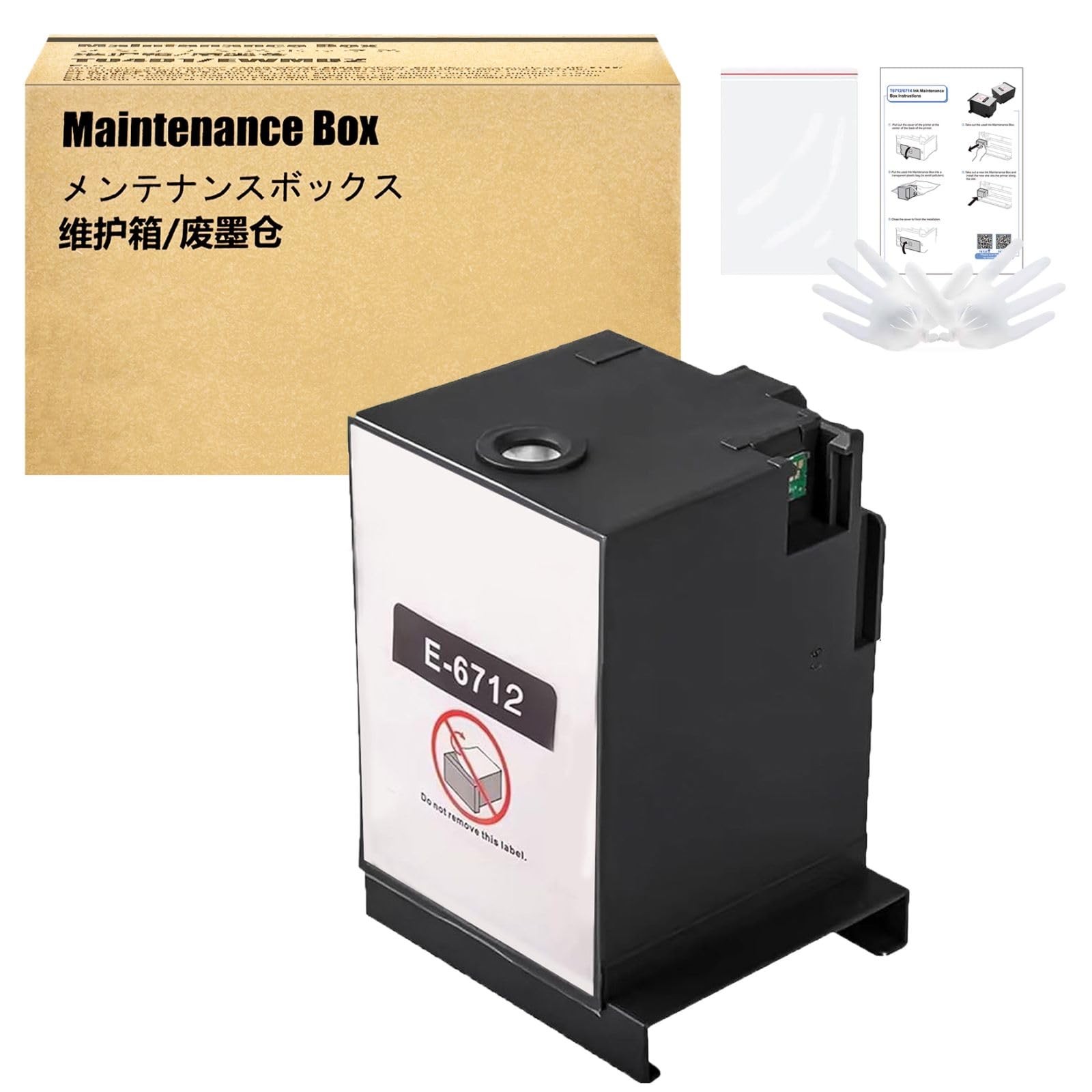 Boîte de maintenance T6712 C13T671200 réservoir d'encre pour imprimante Epson
