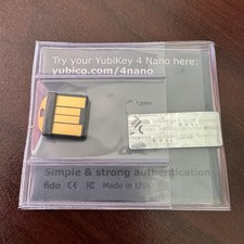 BRAND NEW SEALED Yubico YubiKey 4 Nano
