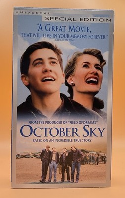 October Sky VHS 2000 Jake Gyllenhaal **Buy 2 Get 1 Free**