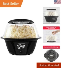 Electric Popcorn Popper Machine with Stirring Rod
