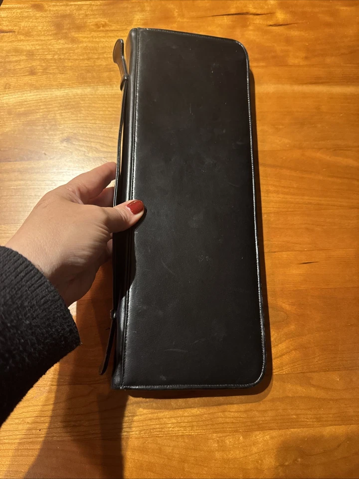 VINTAGE! Greta Original Black Clutch Handbag MCM Style - Image 3 of 4