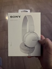 SONY MDR-ZX110NC NOISE-CANCELLING STEREO HEADPHONES NEW IN BOX white