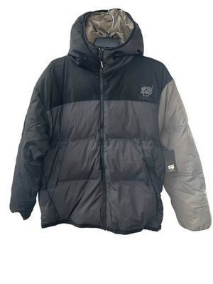 G59 Records $uicideBoy$ Poly Down Jacket Hooded Black Men's Size