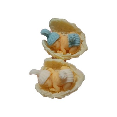  Baby mit Flügeln Handarbeit, Platzschild - Taufe - Kommunion 