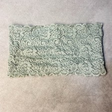 Wishlist Lace Bandeau Strapless Tube Top Bralette Size M/L Mint Green