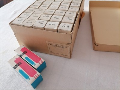 RFT ECC83  (12AX7) vacuum tubes NOS NIB 1978