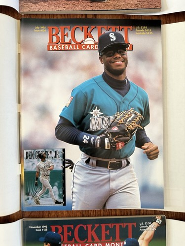 Neu Beckett Baseball Magazin 1995 ganzes Jahr alle 12 Ausgaben versiegelt Griffey Thomas - Bild 8 von 16