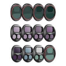 Freewell Mega 12 Pack ND, ND/PL, LPR, Glow Mist Filters for Mavic 4 Pro