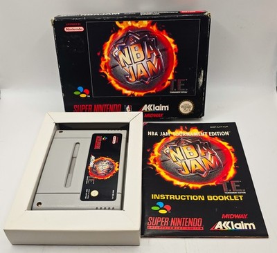 NBA Jam Tournament Edition | Snes Super Nintendo Spiel | Komplett Cib OVP | PAL