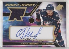 2020-21 SPx Rookie Jersey Gold Spectrum 40/49 Calvin Thurkauf #CT Auto 0q4r