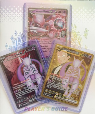 Team Rockets Mewtu ex 240|213|081 Pokémon Ewige Rivalen | Booster frisch | Raw