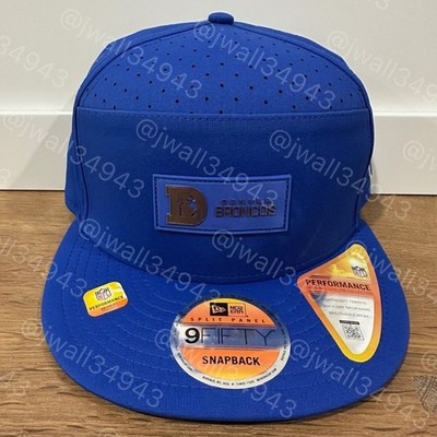 Denver Broncos New Era 2025 Sideline Throwback Split Panel 9FIFTY