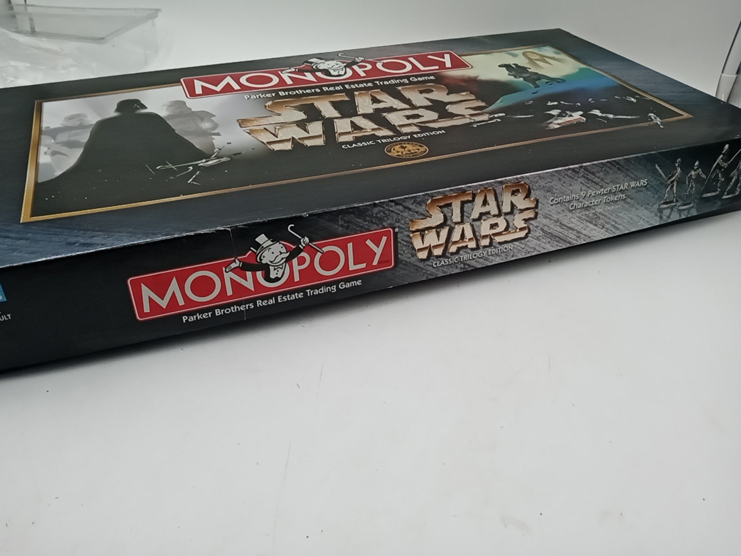 Monopoly: Star Wars Classic Trilogy Edition 1997 Parker Brothers game #uis1