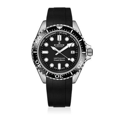 Edox Men's Neptunian 42mm Automatic Watch 80801-3NCA-NIN