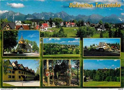 Postcard - Poland - Bukowina Tatrzanska - Multivviews - See Polog Stamp