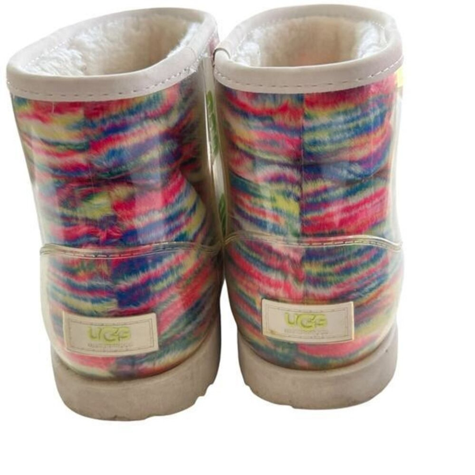 UGG Waterproof multicolored mini pixelate boots 6 - image 5