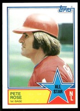 1983 Topps #397 Pete Rose HOF [VG] [Base Set Baseball Card]
