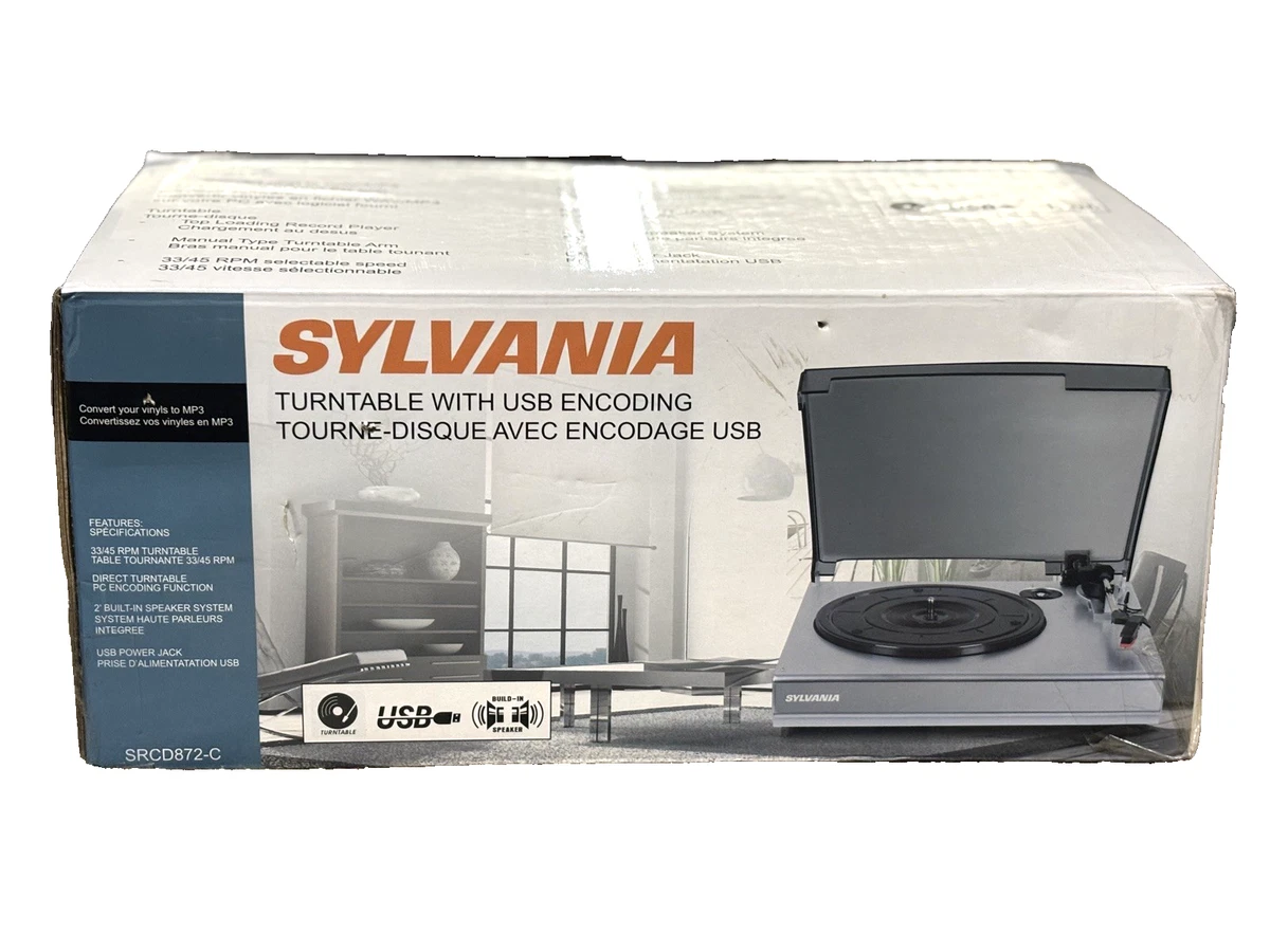 SYLVANIA Terntableターンテーブル SYLVANIA Terntableターンテーブル SYLVANIA Terntableターンテーブル