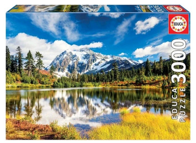 Educa Puzzle 3000 Teile Mount Shuksan Washington USA Landschaften Nr. 18011