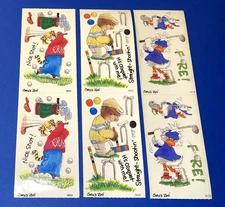 Vintage Suzy's Zoo Stickers