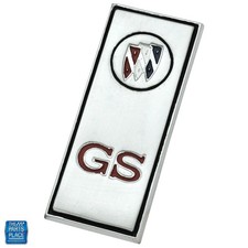 1971-72 Buick Skylark Gran Sport Gs Door Panel Emblem Each New 1971-72 Buick Skylark Gran Sport Gs Door Panel Emblem Each New
